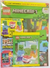 Lego Minecraft Plus 9 Zombie On Fire TNT Minifigures Paper Bag