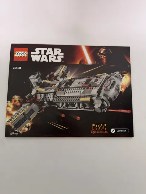 Lego Star Wars: Rebel Combat Frigate 75158 Instruction Manual
