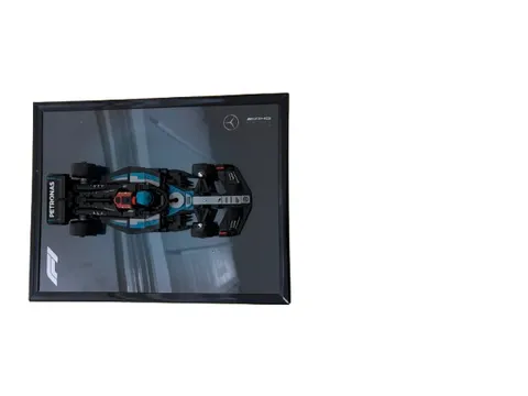 F1 Mercedes Lego Speed Champions Wall Display & Completed Lego Set