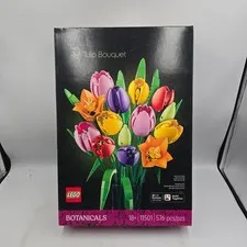 LEGO 11501 Botanicals Tulip Bouquet Building Set (576 Pieces) - NEW Sealed