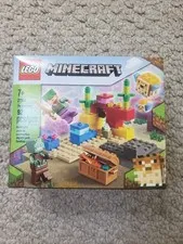 LEGO Minecraft: The Coral Reef (21164) New Factory Sealed & Retired 