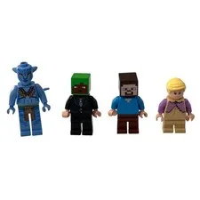 LEGO Minifigures Lot Minecraft Steve Zombie Avatar Neytiri Building Toy Figures