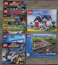 LEGO Instruction Manual Lot Harry Potter Batman Ninjago Creator City Genuine OEM