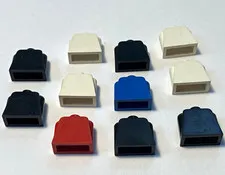 LEGO Vintage Lot of 11 Legoland Torso Without Arms 1970’s