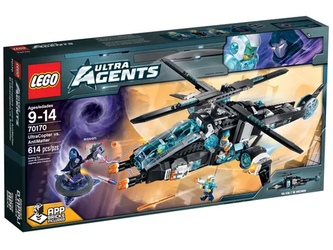 LEGO ® Agents 70170 UltraCopter vs. AntiMatter NEW/ORIGINAL PACKAGING + EOL