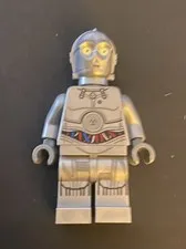 LEGO Star Wars A New Hope Minifigure Silver Protocol Droid U-3PO