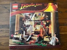Lego INDIANA JONES and the LOST TOMB 7621 *INSTRUCTIONS ONLY*