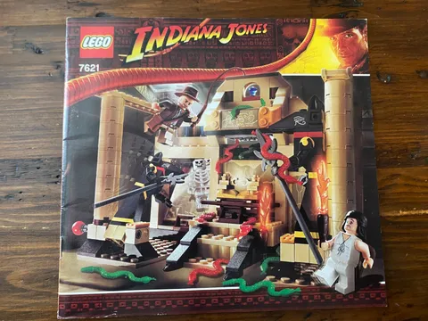 Lego INDIANA JONES and the LOST TOMB 7621 *INSTRUCTIONS ONLY*