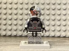 LEGO DC Super Heroes Cyborg Minifigure 76028 71210 Justice League Minifig sh0155