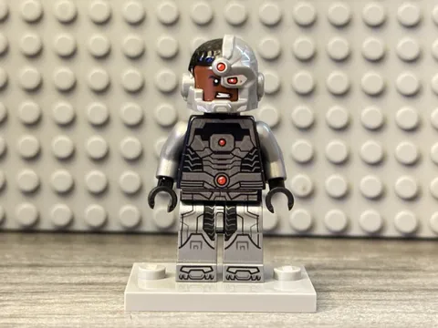 LEGO DC Super Heroes Cyborg Minifigure 76028 71210 Justice League Minifig sh0155