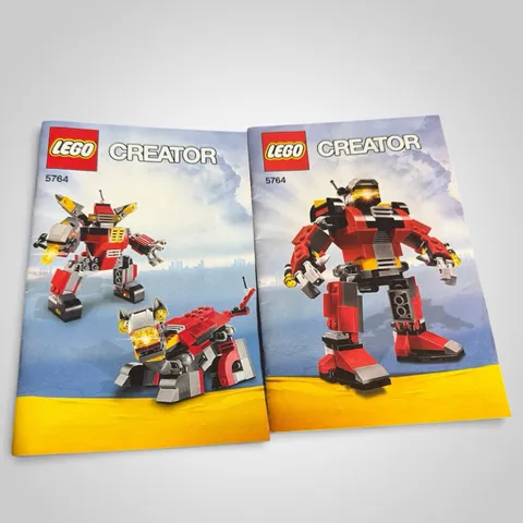 LEGO Creator Rescue Robot (5764) 3-in-1 Set, All 149 Pieces Included W/ Manual