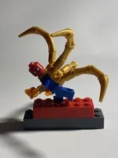 LEGO Spider-Man Minifigure w/ Gold Mechanical Arms Accessory