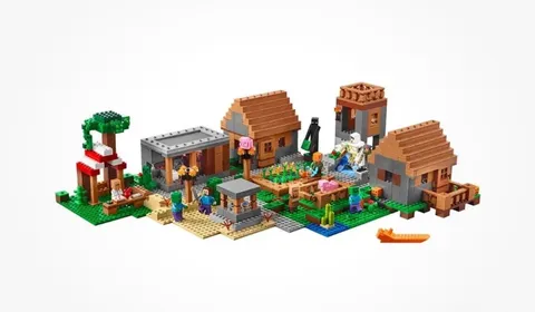 My World "The Village" BLX Lego Set 81128 COMPLETE SET