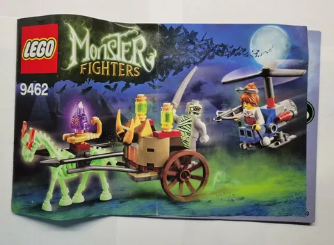 Lego 9462 The Mummy Monster Fighters Instruction Manual ONLY
