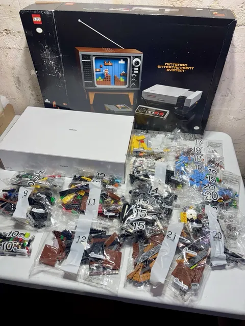 LEGO Super Mario 71374 Nintendo Entertainment System NES Open Box Bags Sealed