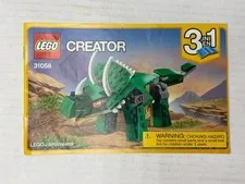 Lego Creator Set 31058 Instructions Booklet Maunal Only