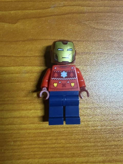 Lego IRON MAN Christmas Sweater Minifigure Marvel 76196 sh0760 Advent Tony Stark