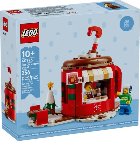 LEGO Christmas GWP 40776 Hot Chocolate Stand 256 Pieces New & Sealed