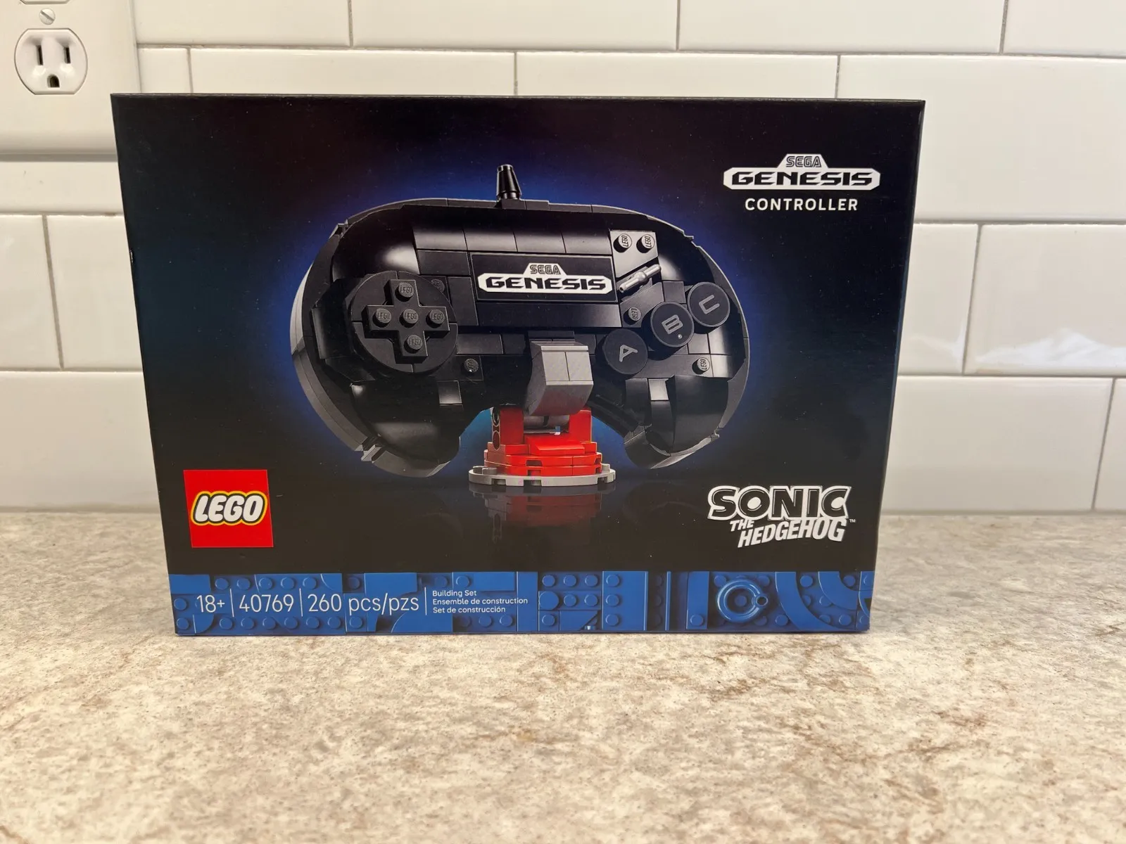 Lego 40769 SEGA GENESIS CONTROLLER Sonic the Hedgehog