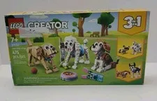 LEGO Creator Adorable Dogs 31137 3 in 1 Set 475 Pieces Ages 7+ Boxed Complete