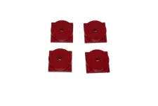 4 Lego® Bogie Plate 4x4 RED