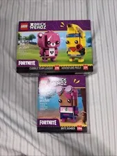 LEGO Fortnite BrickHeadz Bundle 40728 & 40730 New Sealed Brite Bomber Peely