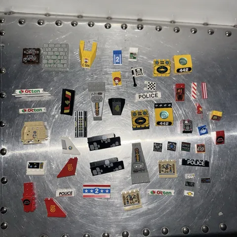 Random Lego Printed/stickered Pieces Lot