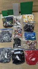 Lego 12lb Lot Semi Sorted Baseplates & Mini figures