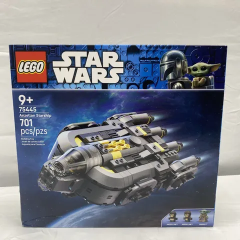 NEW LEGO Star Wars 75445 Anzellan Starship Mandalorian Grogu Building Toy