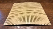 LEGO Tan Baseplate 32 x 32 Part #3811