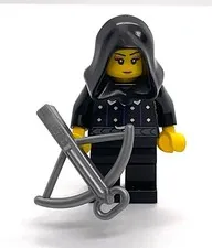 Lego Dustmark Keep Castle Minifigure - Bounty Guild Assassin - Bricklink