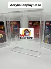 Acrylic Display Case for LEGO SDCC San Diego Comic Con Clamshell Minifig (qty 1)