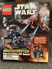 LEGO Star Wars Brickmaster Make 8 Models 240 Bricks And  2 Minifigures 2010