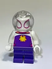 Lego Spider-Man Ghost Spider Minifigure Marvel Used Good Condition sh0863 #23