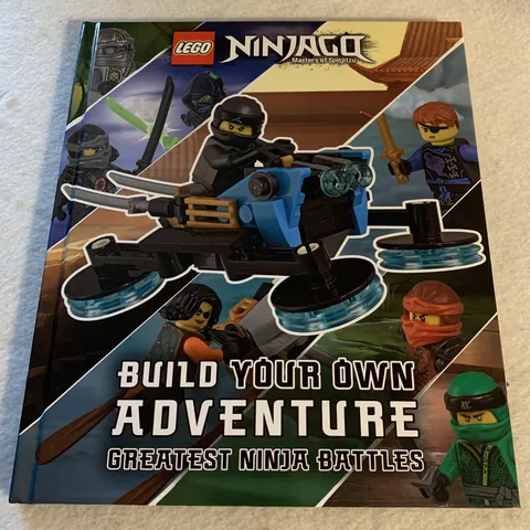 LEGO Ninjago "Build Your Own Adventure" Build Set Manual / Book Ninja Battles