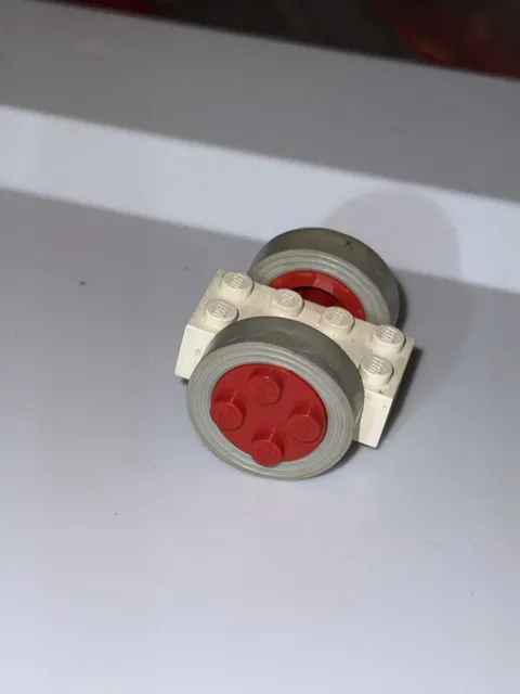 Vintage 1960s LEGO Brick Wheels For Lego Cars, Lego Pulley Systems 