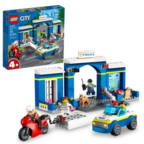 LEGO CITY: Police Station Chase Building Toy (60370) 172 pcs 4+ . C3