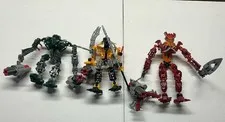 LEGO Bionicle Mahri Lot, Jaller, Kongu, Hewkii