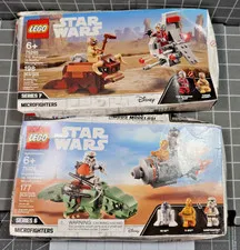 LEGO Star Wars Microfighters 75265 Skyhopper Bantha + 75228 Dewback NEW READ