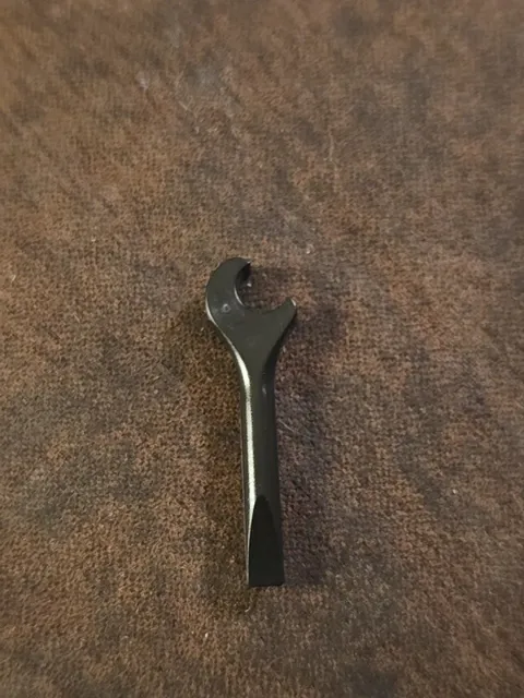 LEGO 4006 Black Minifigure, Utensil Tool Spanner Wrench / Screwdriver (x1)