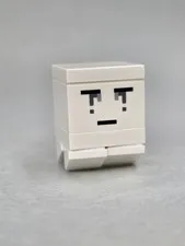 Lego min006 Minecraft Micromob Ghast Ghost Minifigure From Set 21106 10t