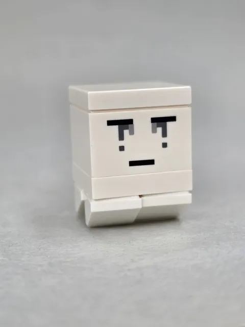 Lego min006 Minecraft Micromob Ghast Ghost Minifigure From Set 21106 10t