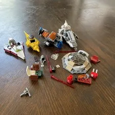 LEGO Star Wars #75223: Microfighters Lot of 4 INCOMPLETE | As Is | Free Shipping