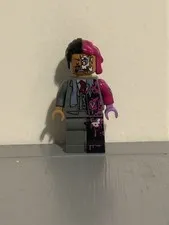 LEGO Two-Face Minifigure Gray Suit Split Head & Legs Batman Movie Minifigures