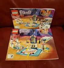 LEGO Friends Stephanie's Gymnastics 41372 Book 1 2 Instruction Guide MANUAL ONLY