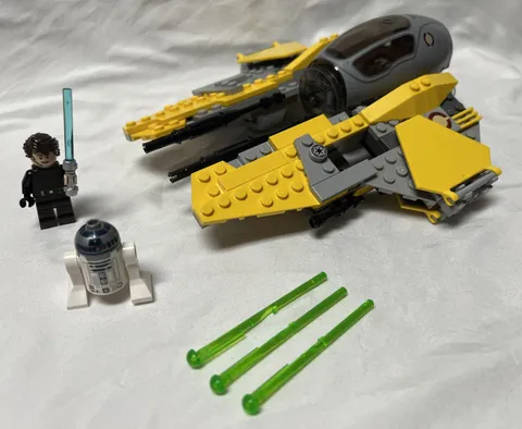 Lego Star Wars Set #75038 Jedi Interceptor Complete (No Box Or Manual)