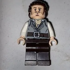 Will Turner 4184 4182 4183 Compass POC Pirates Of The Caribbean LEGO Minifigure