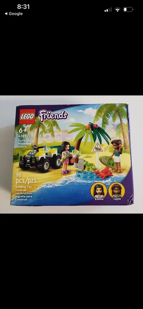 LEGO #41697 FRIENDS Turtle Protection Vehicle COMPLETE SEALED SET, MIB