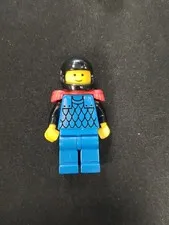 Lego Castle Knight Blue Scale Mail Minifigure No Accessories WRONG HELMET