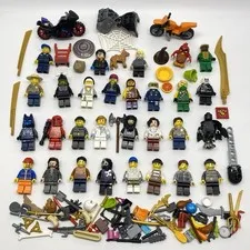 LEGO Mixed Lot of 29 Minifigures Star Wars Ninjago Angry Birds Harry Potter CMF